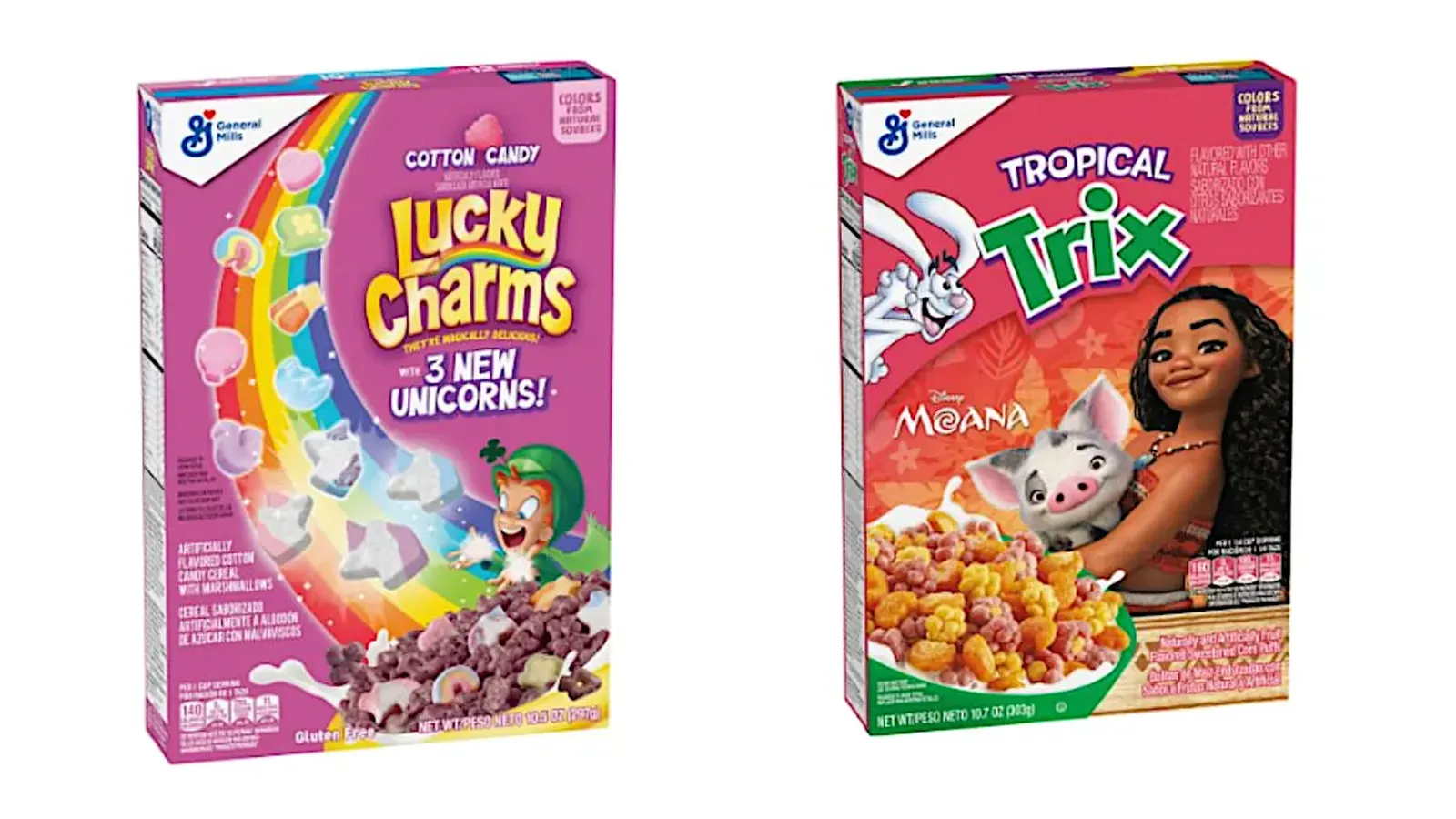 General Mills introduces Trix, Lucky Charms grains with all-natural colors