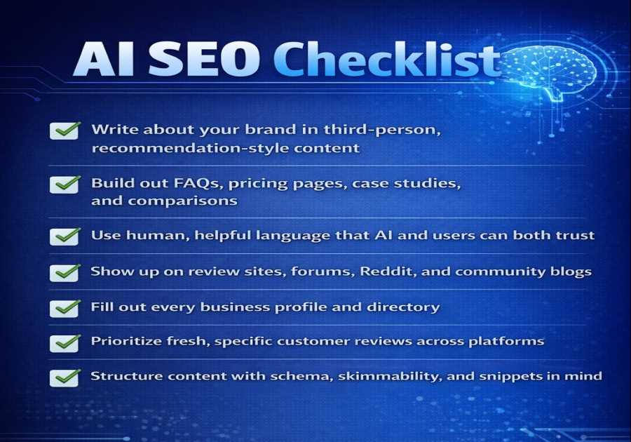 The AI SEO List For Restaurants