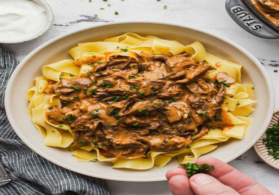 Beef Stroganoff