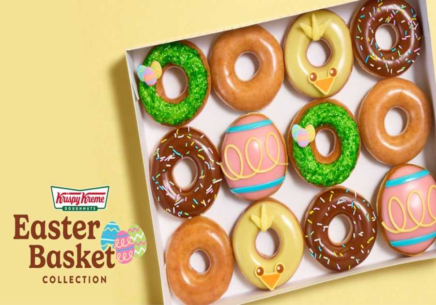 The Hunt mores than! Krispy Kreme is Filling Baskets with Egg-cellent New Easter Doughnuts