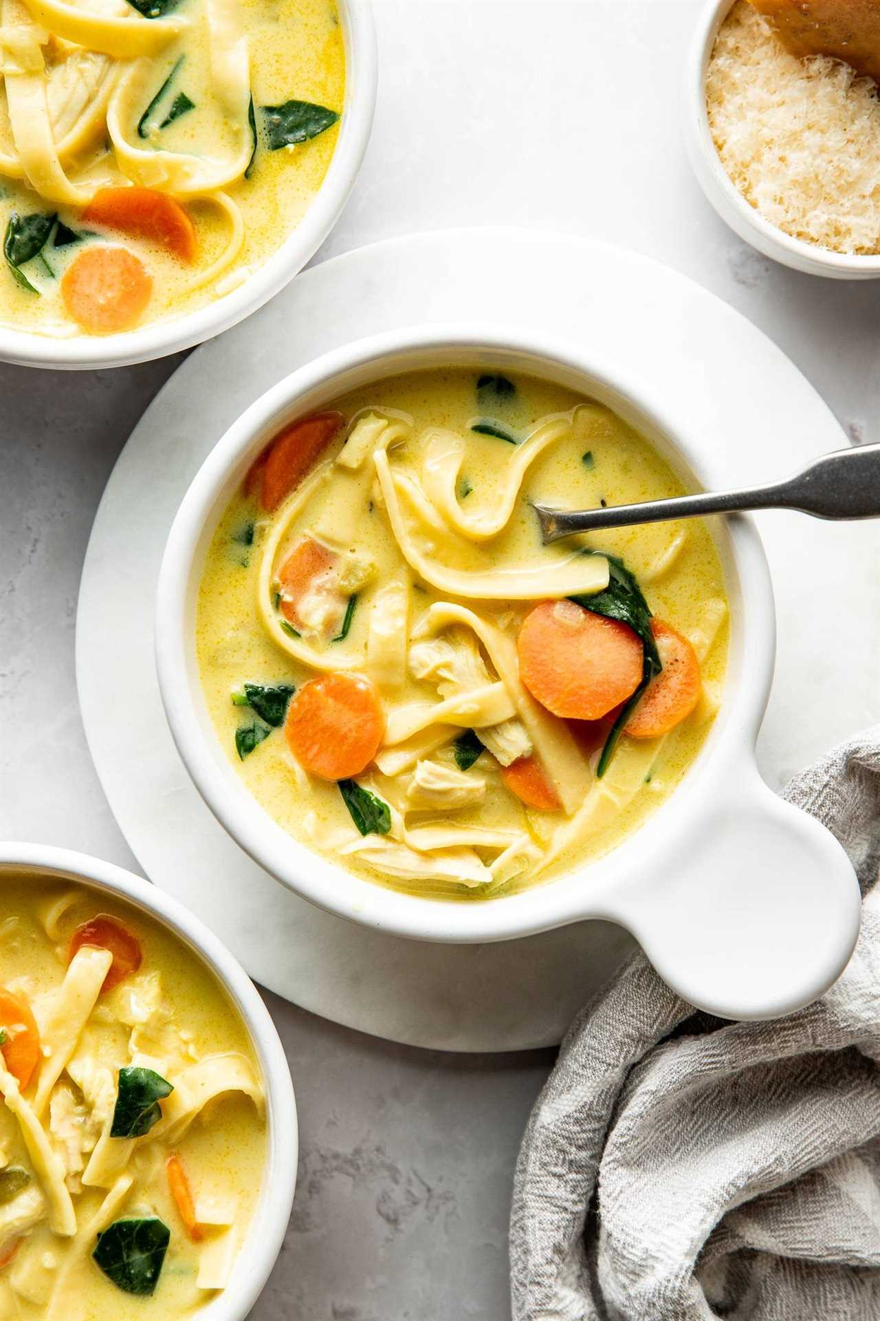 Luscious Chicken Noodle Soup