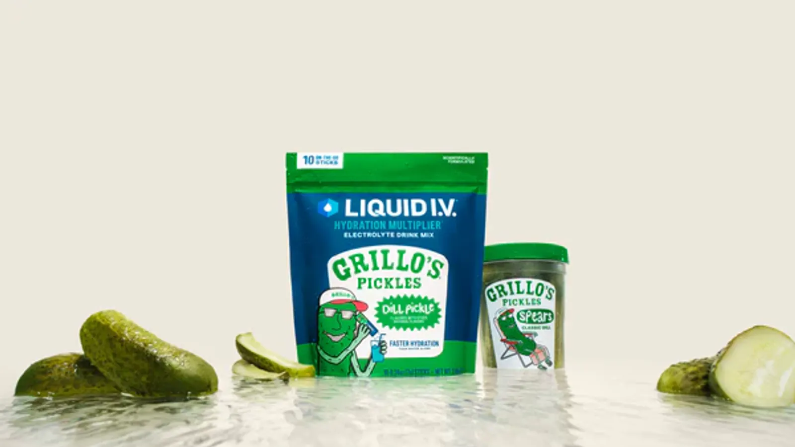 Leftovers: Fluid IV transforms Grillo's pickle taste trick into reality|Mike's Hard Lemonade gives filthy soft drink a shot