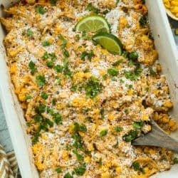 Mexican Street Corn Hen Covered Dish
