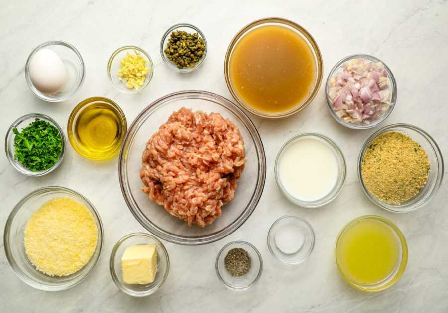 Chicken Piccata Meatballs