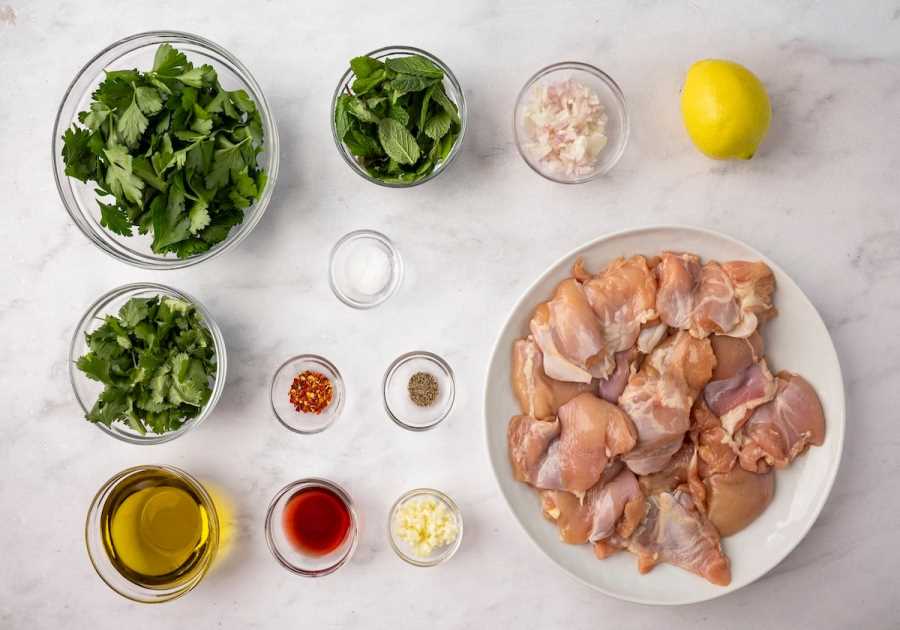 Grilled Chimichurri Chicken Thighs