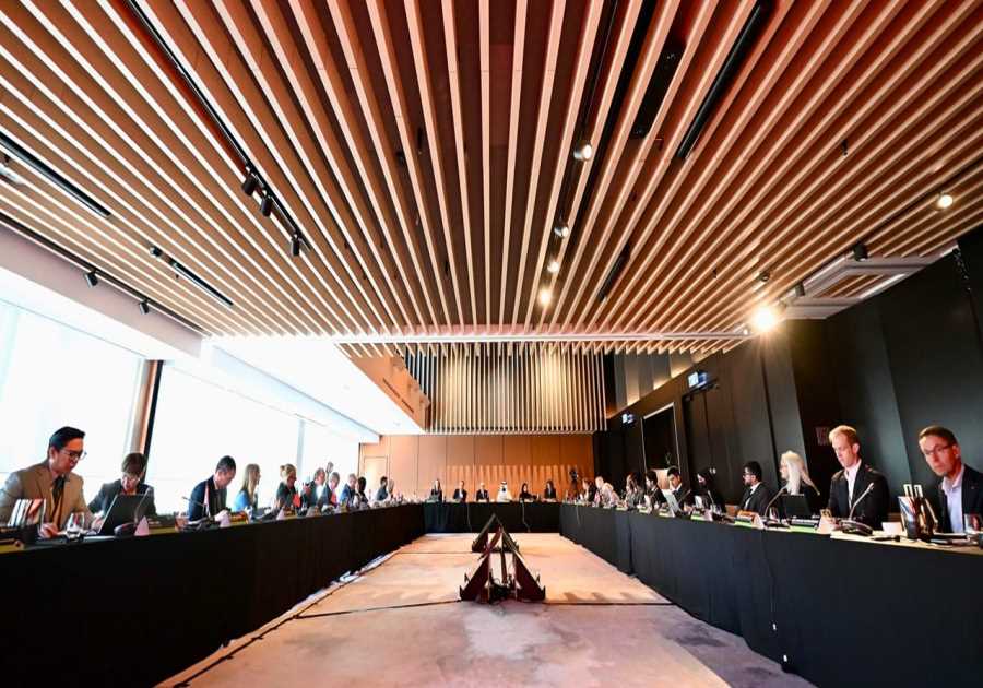 Food firm leaders satisfy to talk about threat interaction