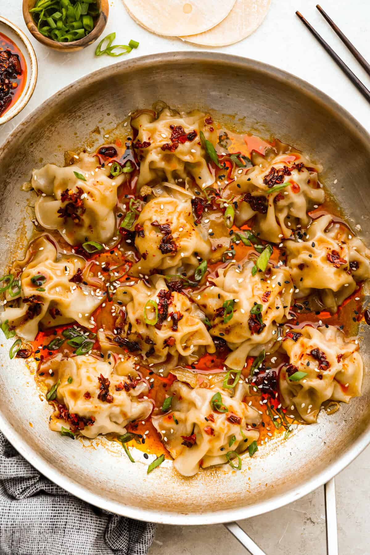 No Layer Blanket Dumplings