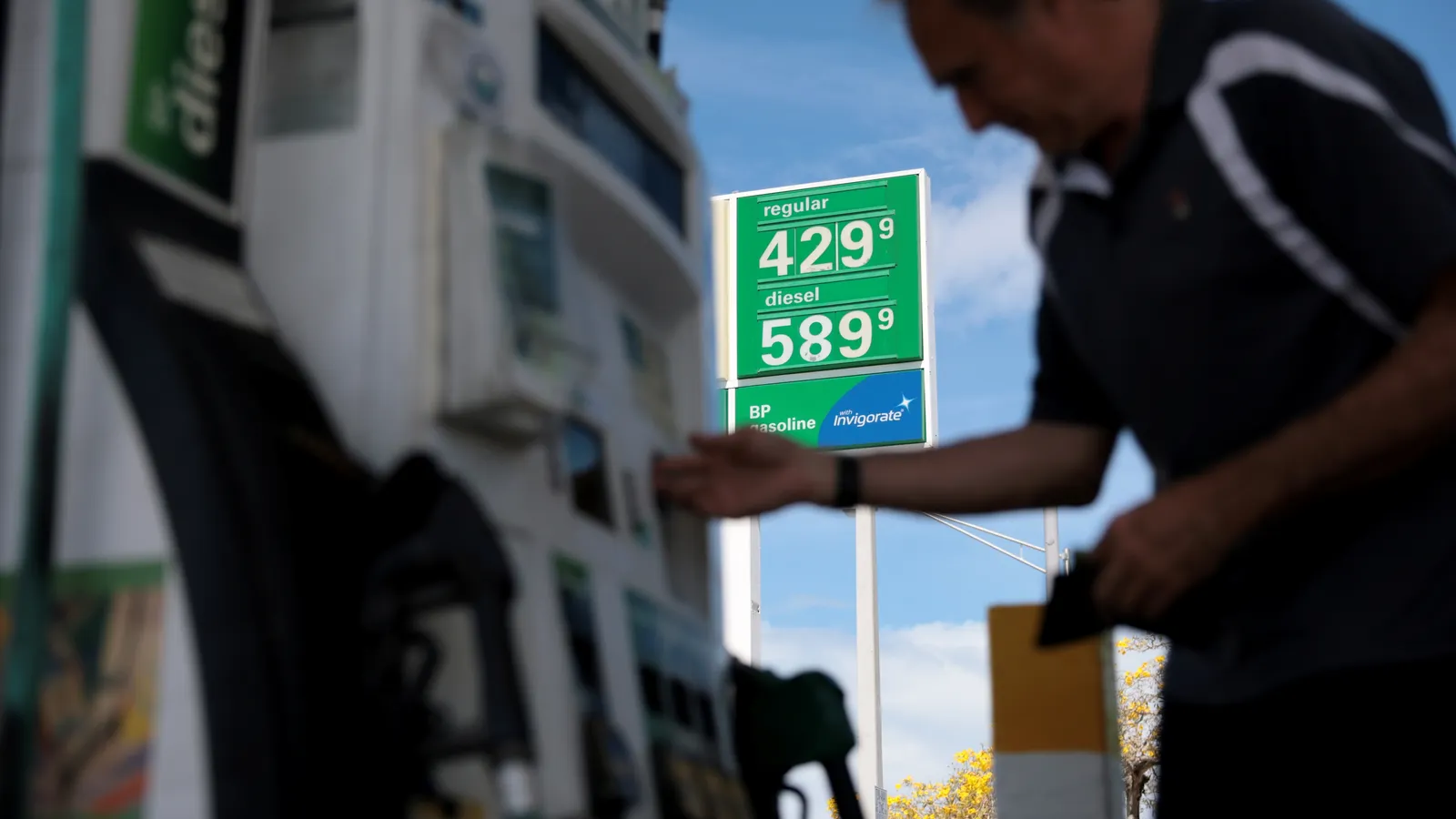 Just how surging gas costs are influencing grocery store