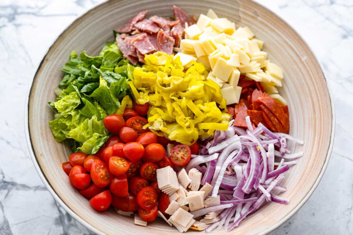 Italian Grinder Pasta Salad