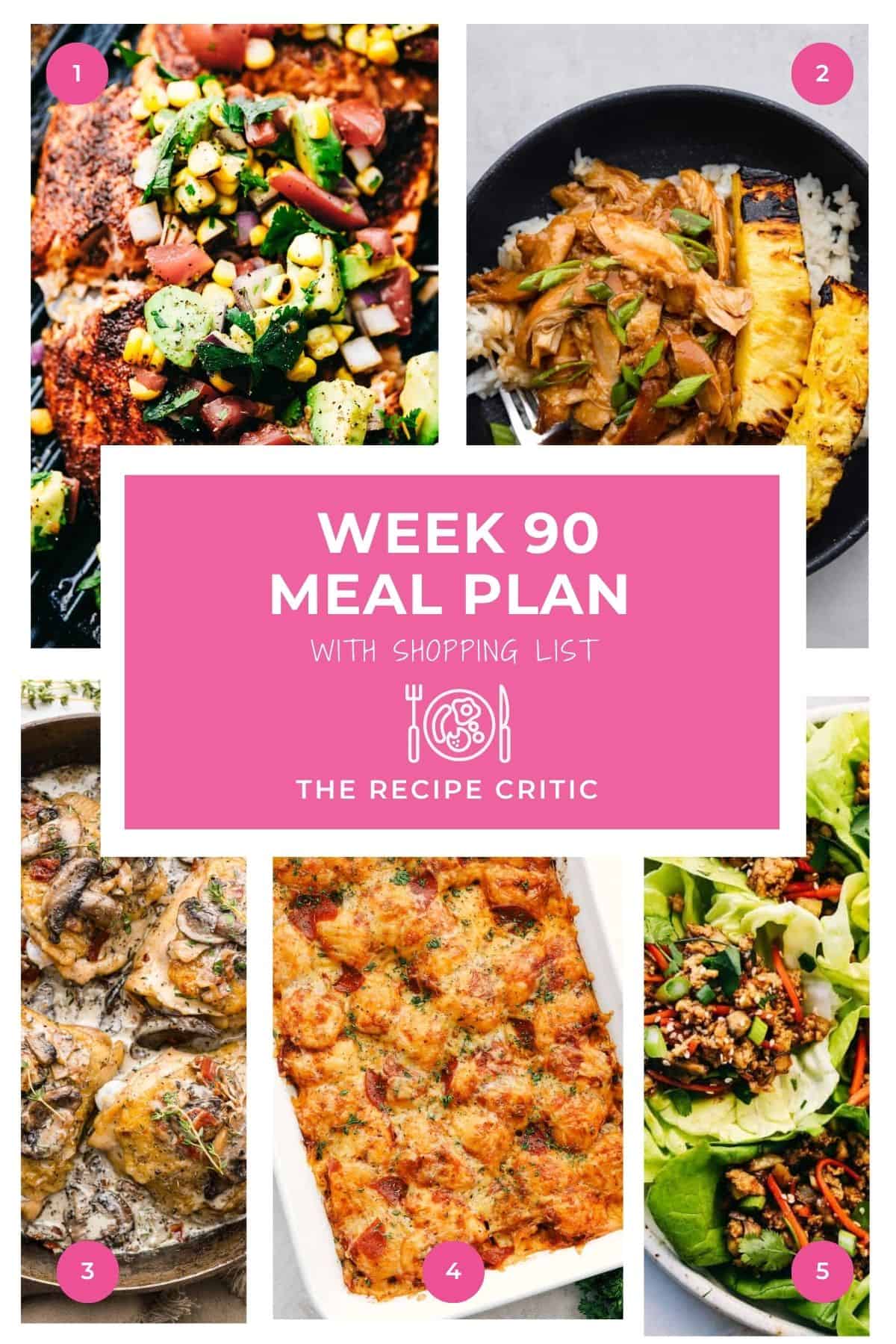 Weekly Meal Strategy # 90.