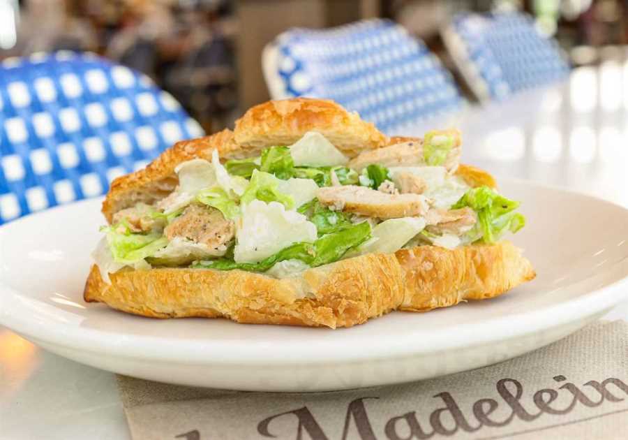 la Madeleine Presents Chicken Caesar Salade Stuffed Croissant Motivated by Viral Food Fad