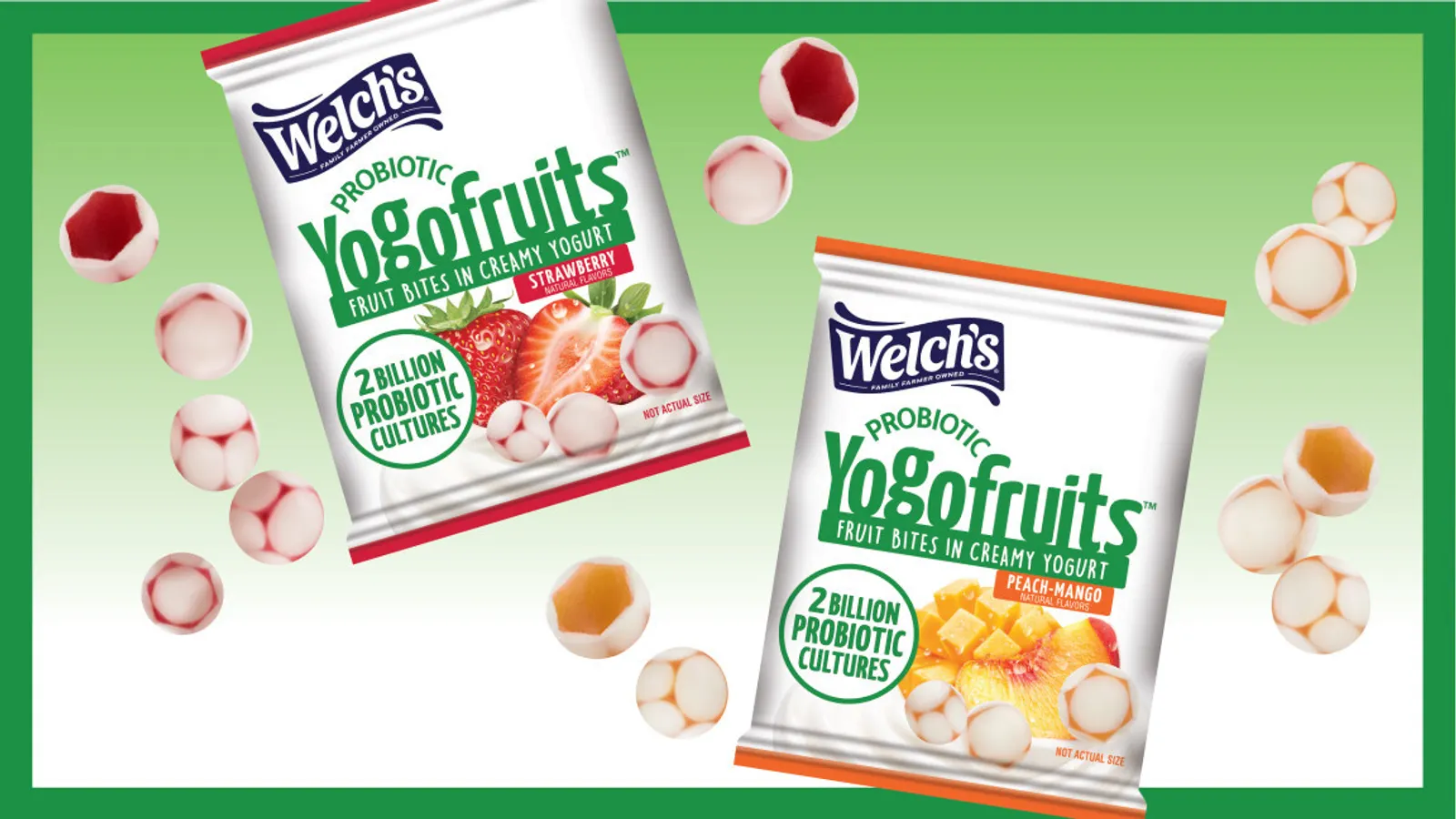 Leftovers: Welch's debuts largest 'function-forward technology'|Mom's sprays Nerds on frosted cookies