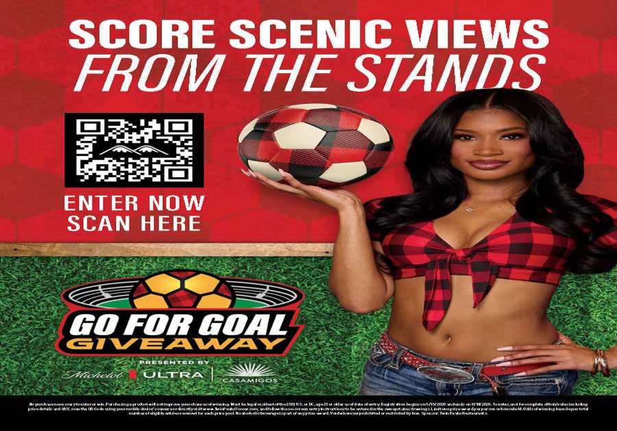 Twin Peaks Launches 'Go for Goal Free Gift' Ahead of Summertime's World Soccer Competition