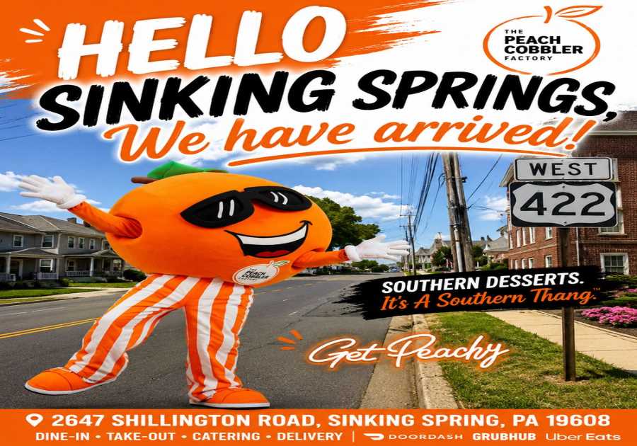 The Peach Cobbler Factory Broadens Its Reach of Southern Desserts to Sinking Springtime, Pennsylvania