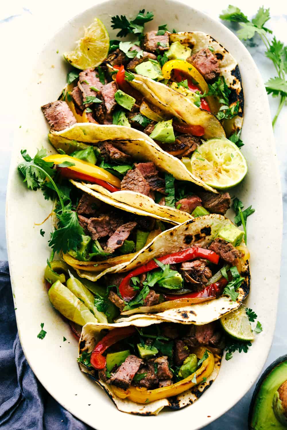 Grilled Steak Fajitas