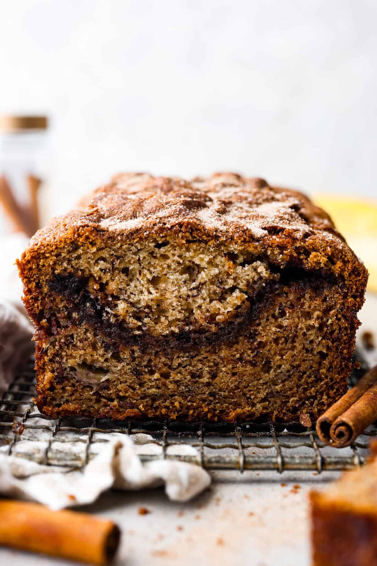 5 Component Blueberry Bread