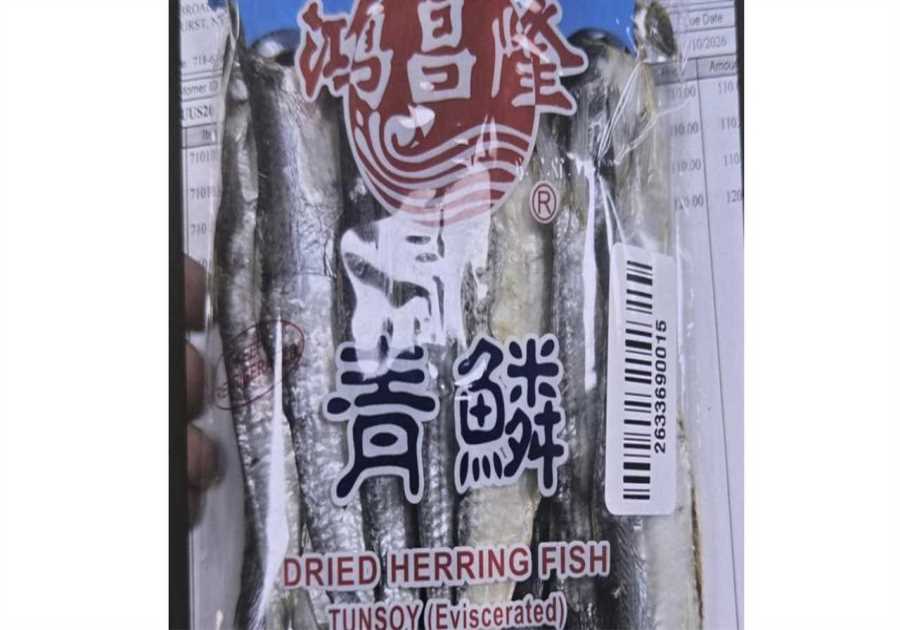 Herring recalled because of danger of botulism poisoning