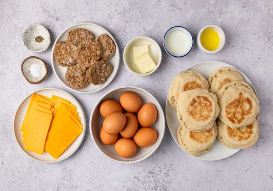 Morning meal Sandwiches