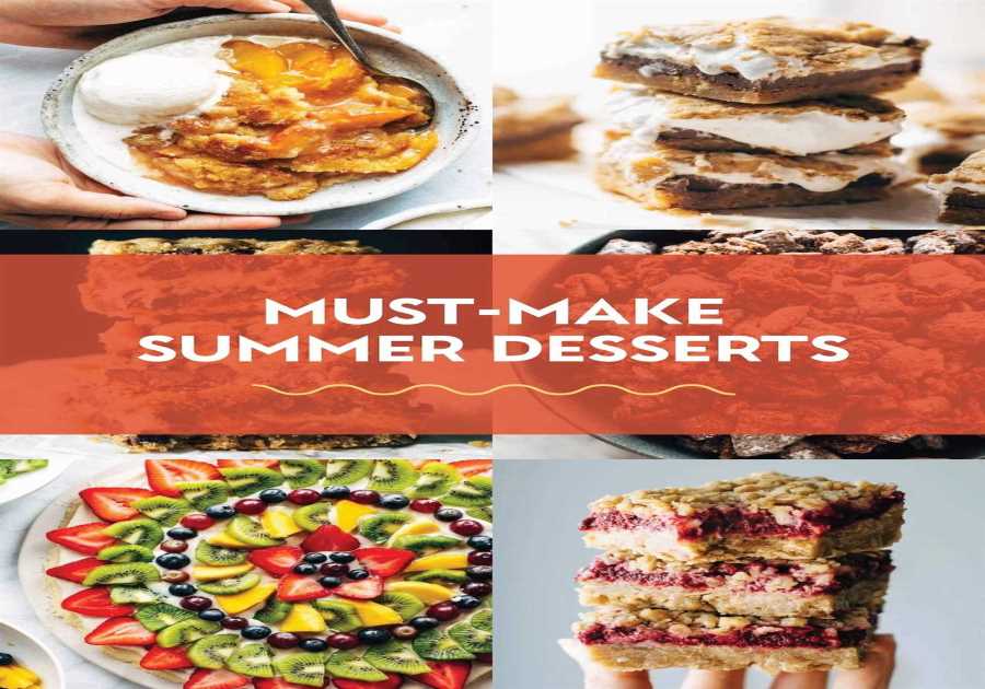 22 Must-Make Summer Dessert Recipes