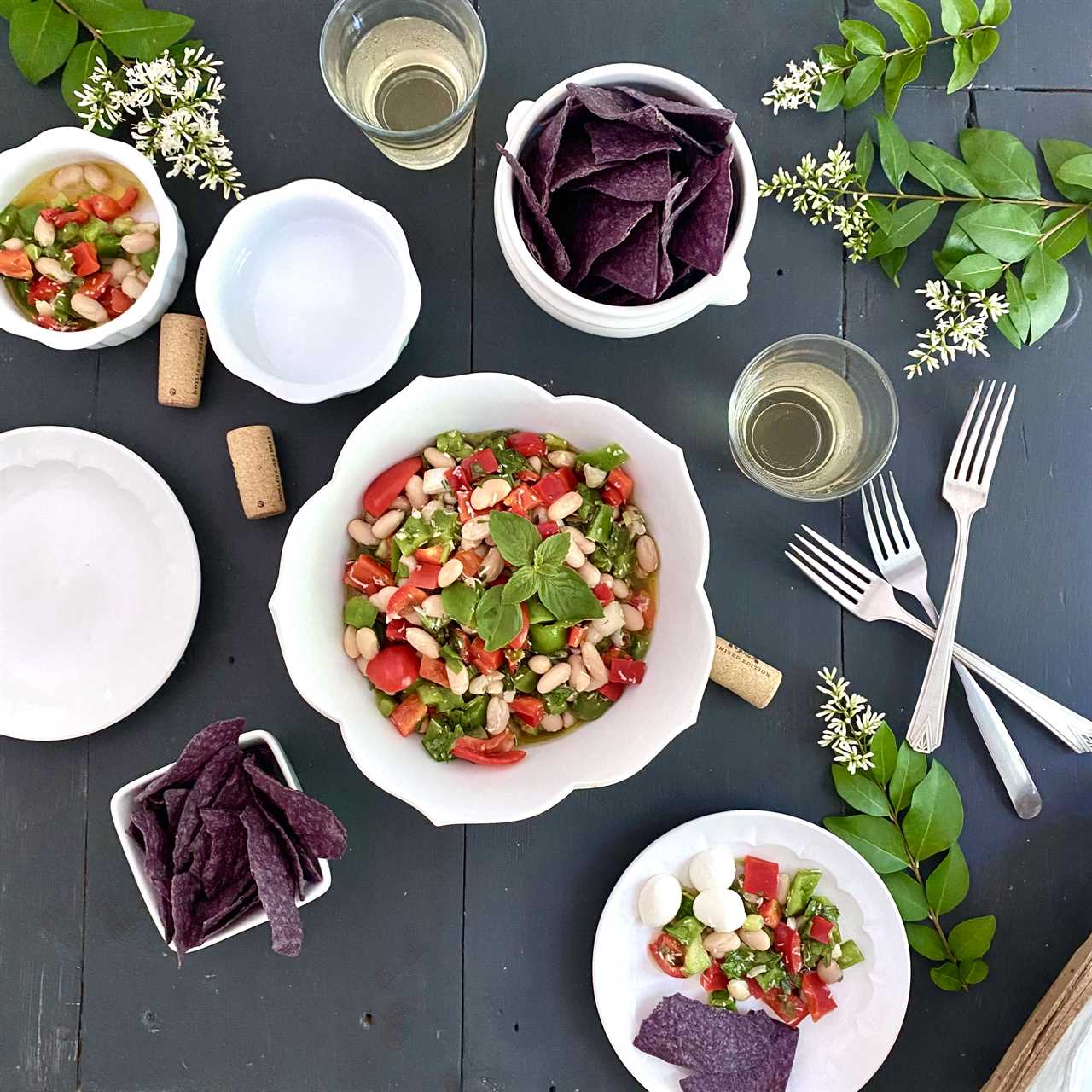 Marinated White Beans: A Cold Vegetarian Summer Season Salad Fit for a Vacation Heatwave