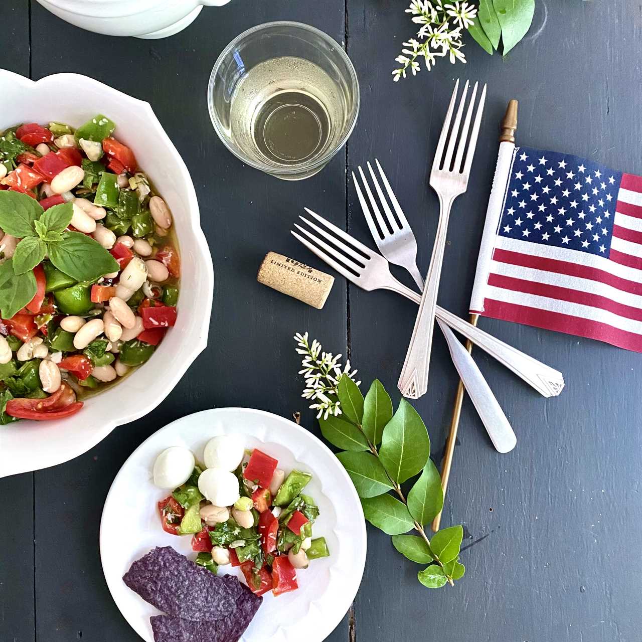 Marinated White Beans: A Cold Vegetarian Summer Season Salad Fit for a Vacation Heatwave