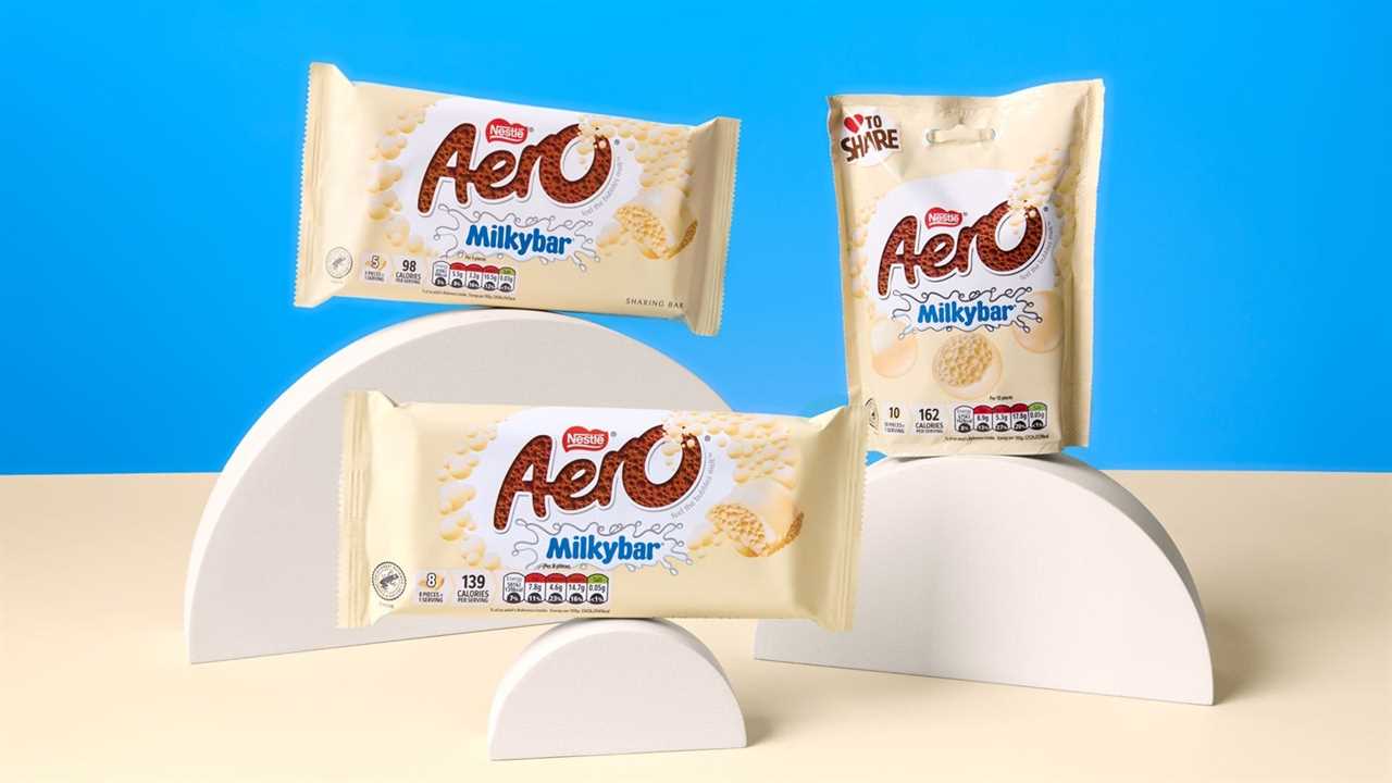 Nestlé combines Aero with Milkybar in new item launch