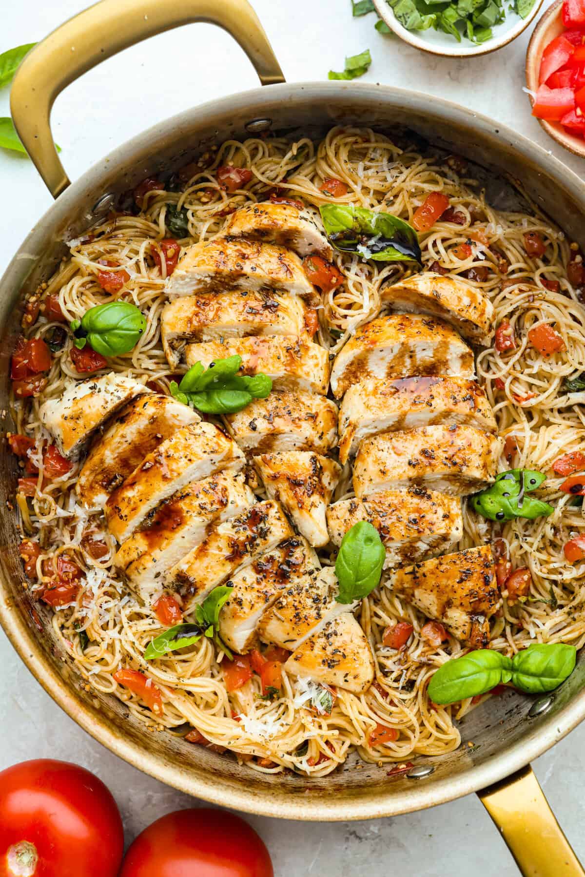 Bruschetta Chicken Pasta