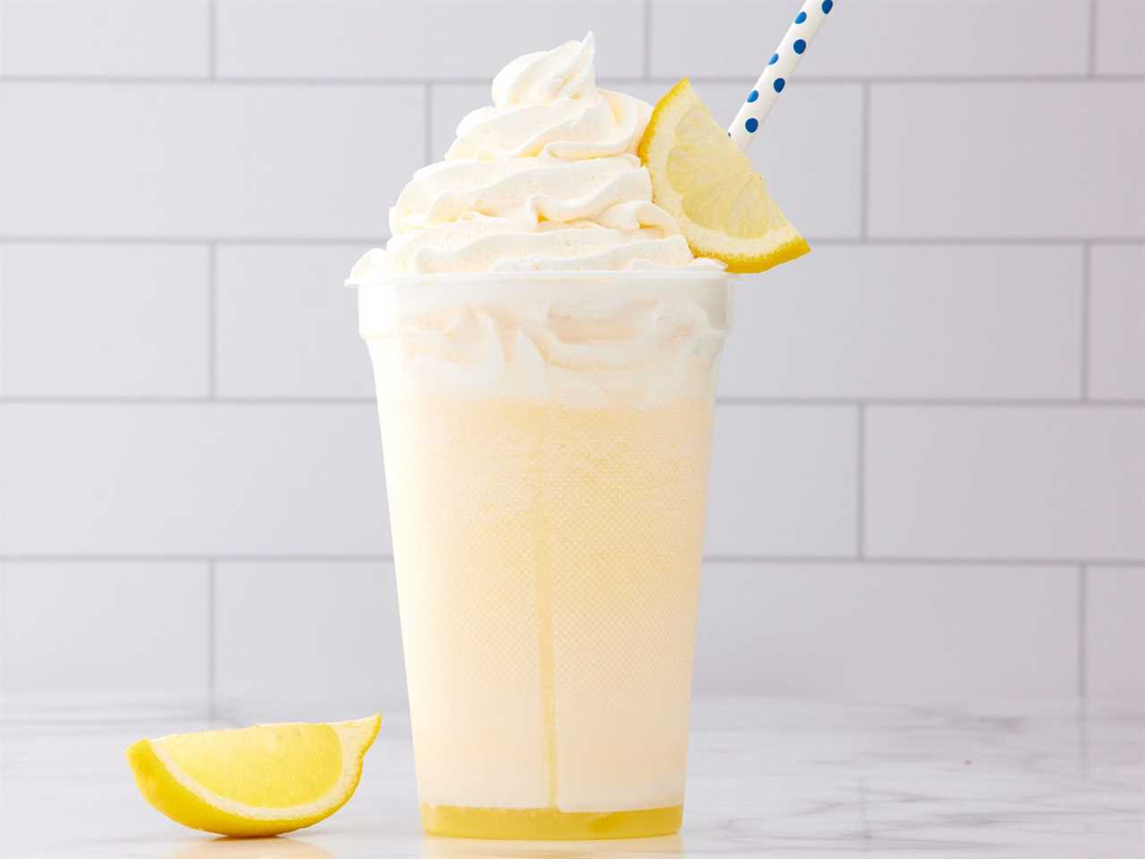 f'real Frozen Lemonade f'real by Rich's Debuts New Blender and Summer Flavors: Orange Creamsicle Milkshake and Frozen Lemonade