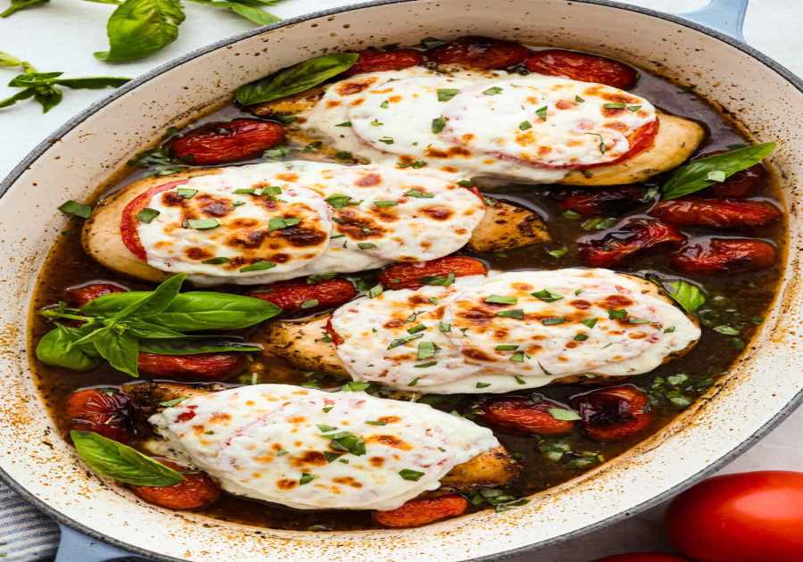 Baked Caprese Poultry