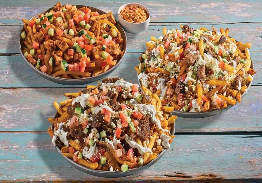 Garbanzo Mediterranean Fresh Debuts New Loaded Fries Featuring Dual Sections of Protein