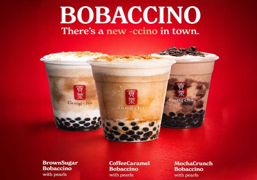 Gong cha Blends Up Summertimes with NEW Bobaccinos