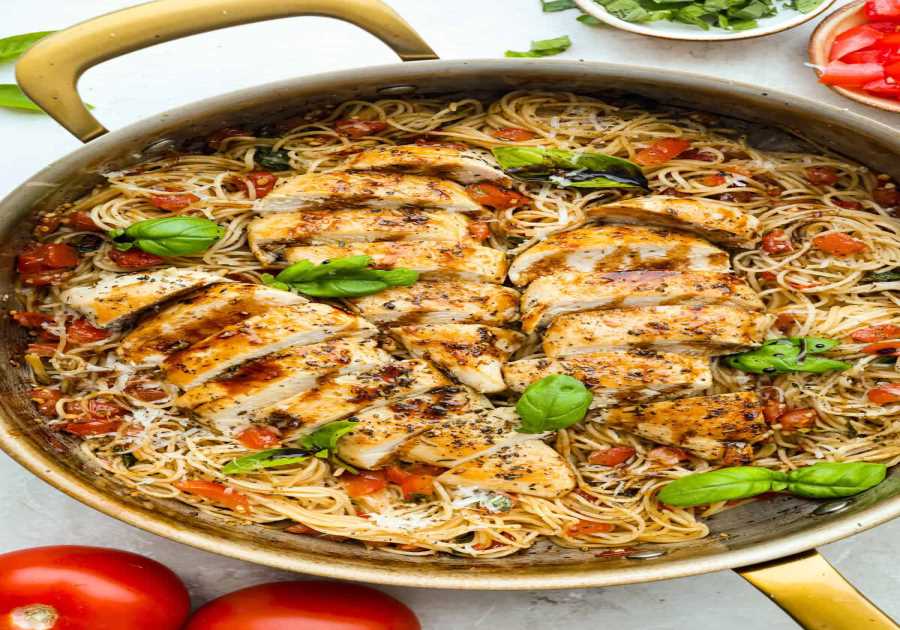 Bruschetta Chicken Pasta