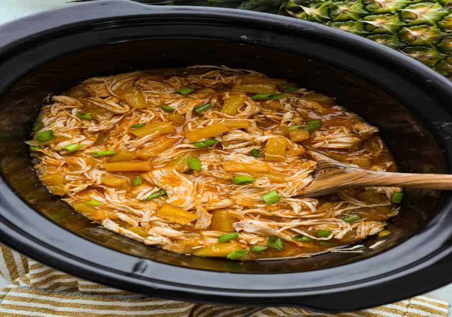 Slow Cooker Aloha Chicken