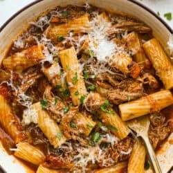 Slow Stove Brisket Ragu