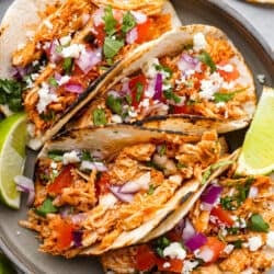 Shredded Poultry Tacos