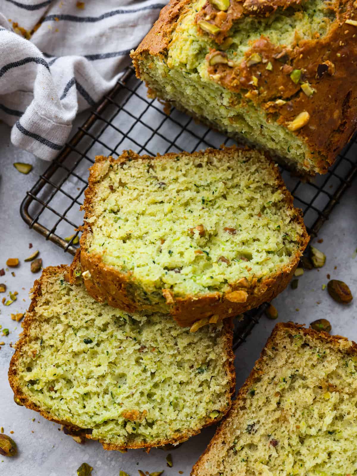 Glazed Peach Bread