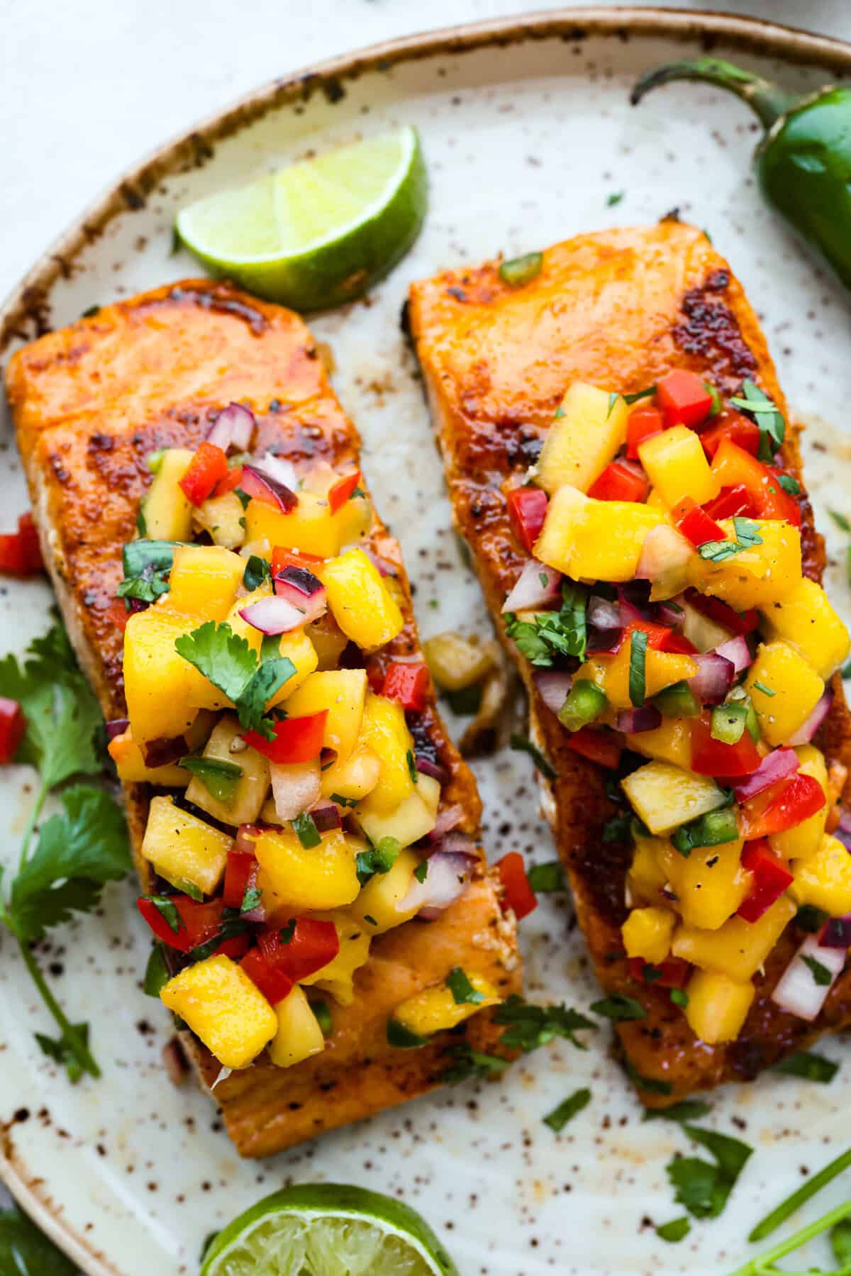 Maple Glazed Salmon