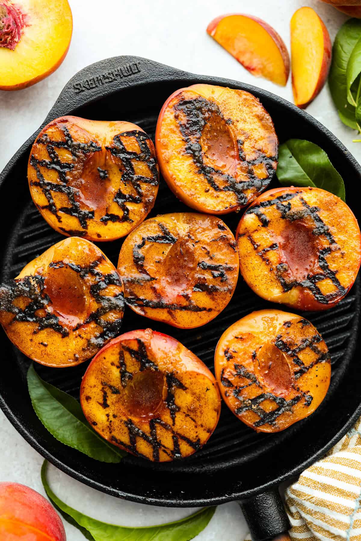 Grilled Peaches