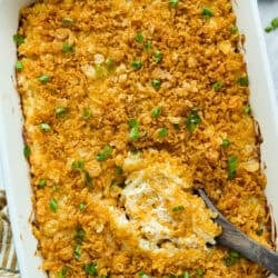 Funeral Service Potato and Hen Casserole