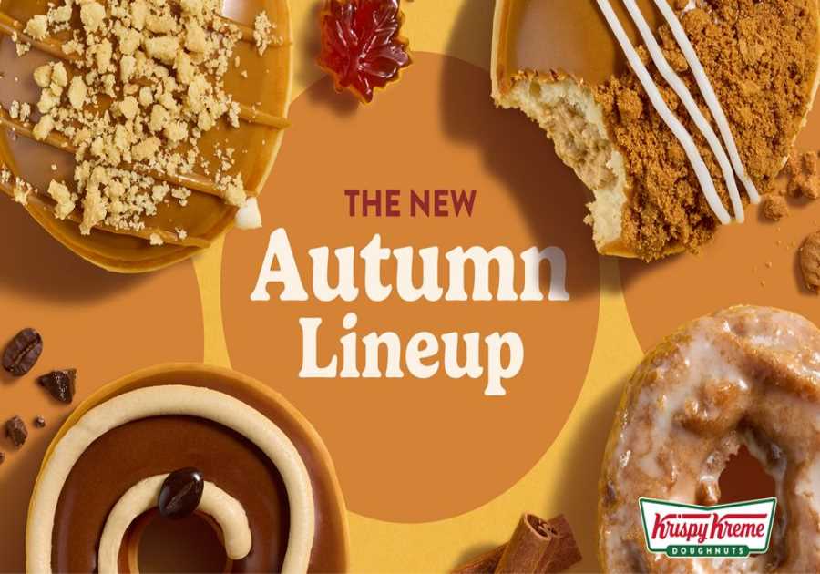 Pumpkin Flavor is Back! Krispy Kreme Invites Fall with New Fall Seasonal Collection on Aug. 11