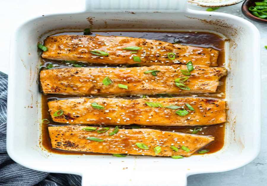 Maple Glazed Salmon