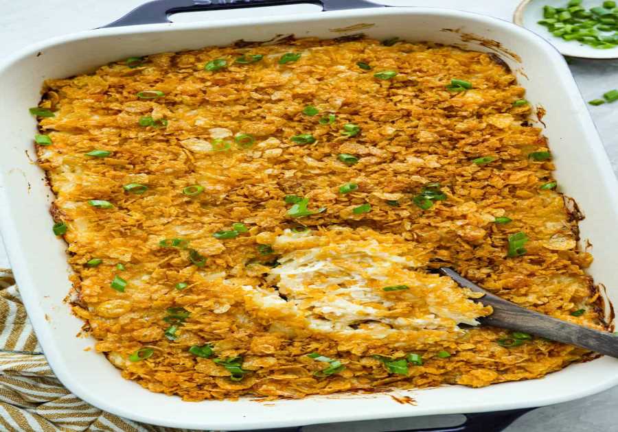 Funeral Service Potato and Hen Casserole