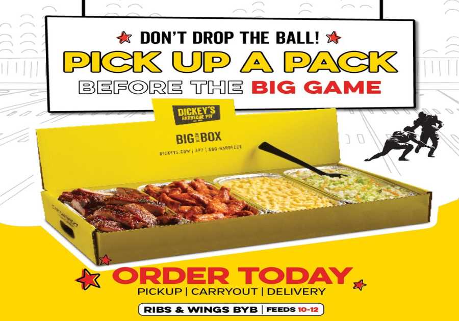 Dickey's Barbecue Pit Provides Smokin' Bargains for Football Season Kickoff and Labor Day Weekend Break