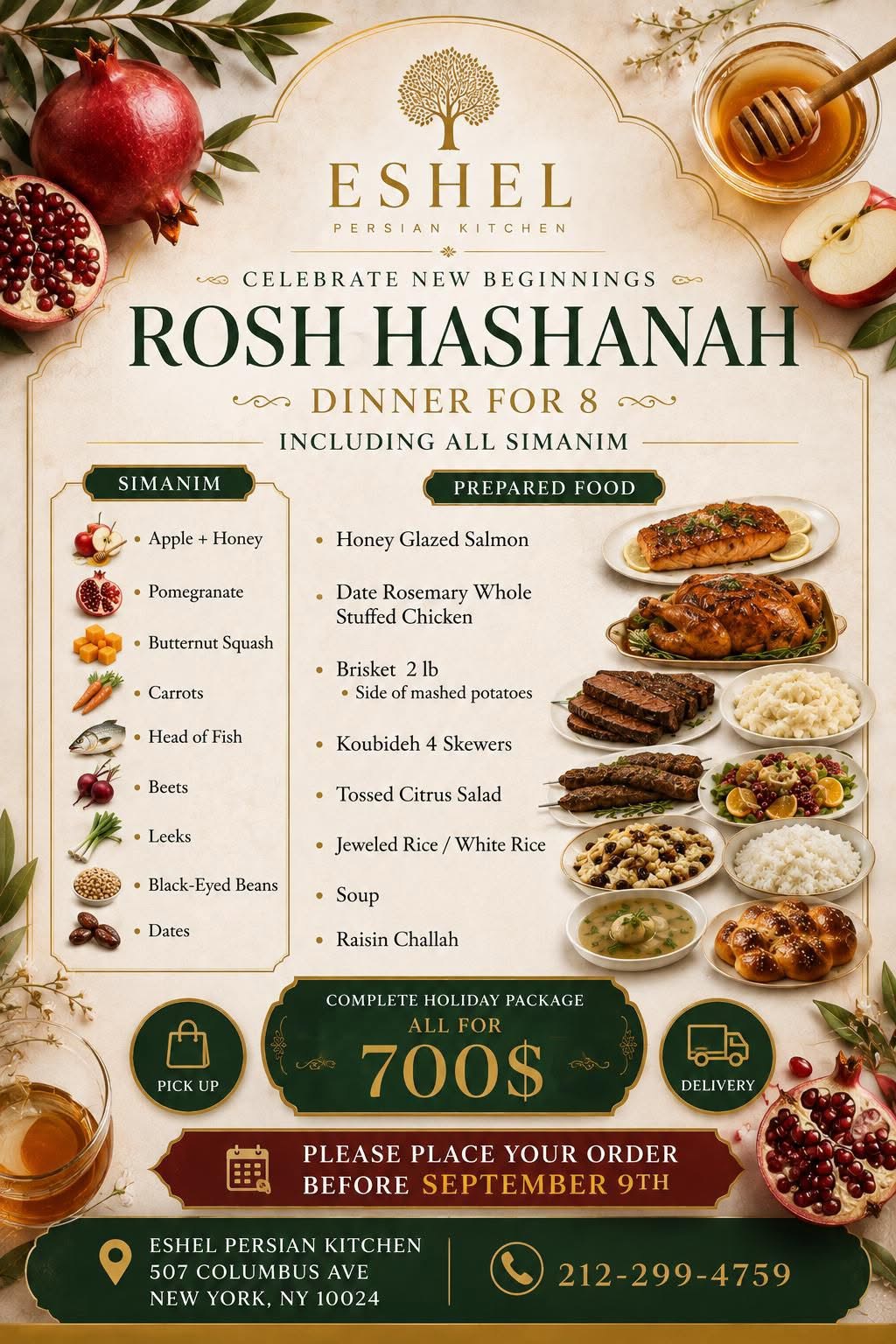HOLIDAY MENUS