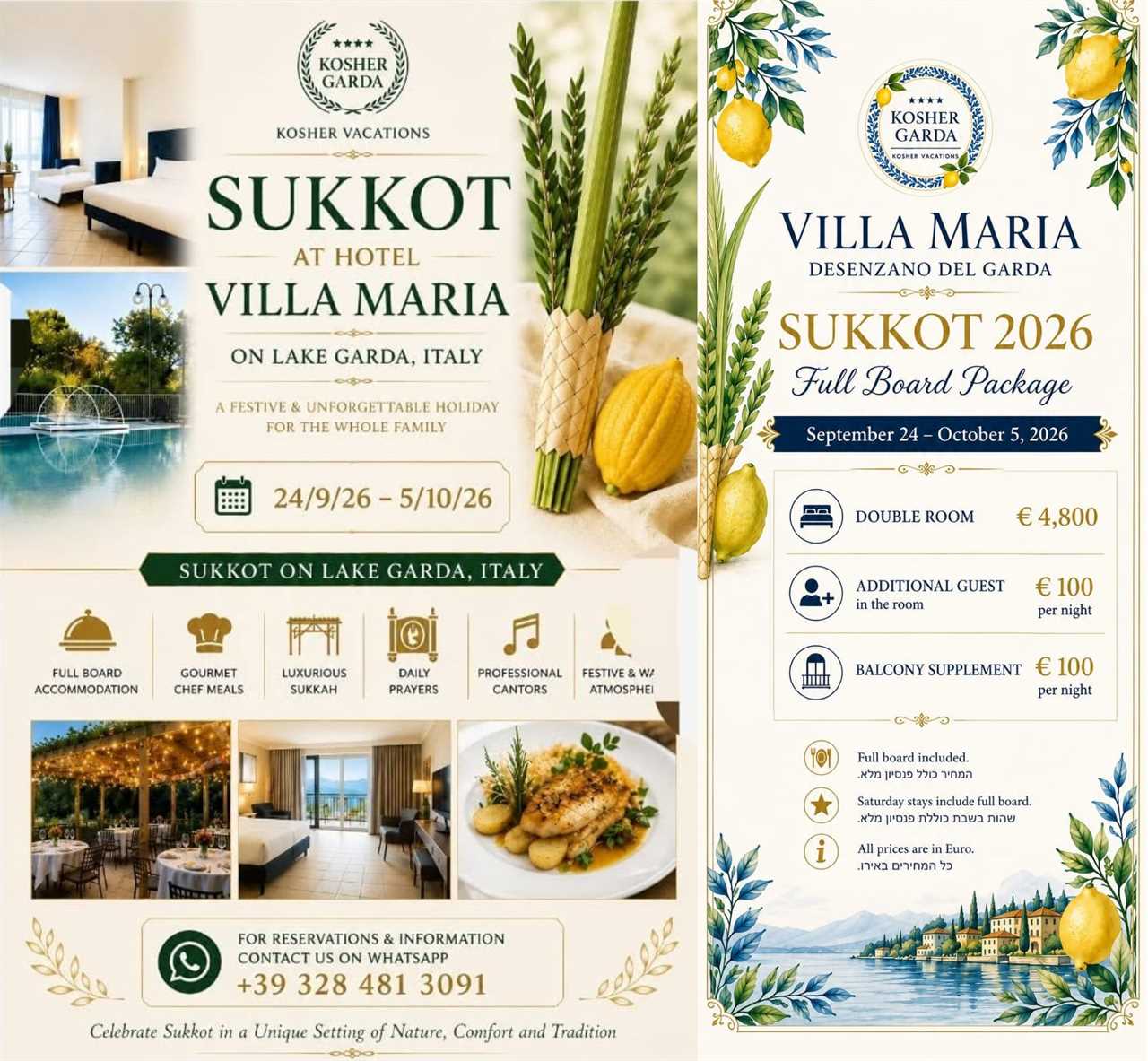 HOLIDAY MENUS