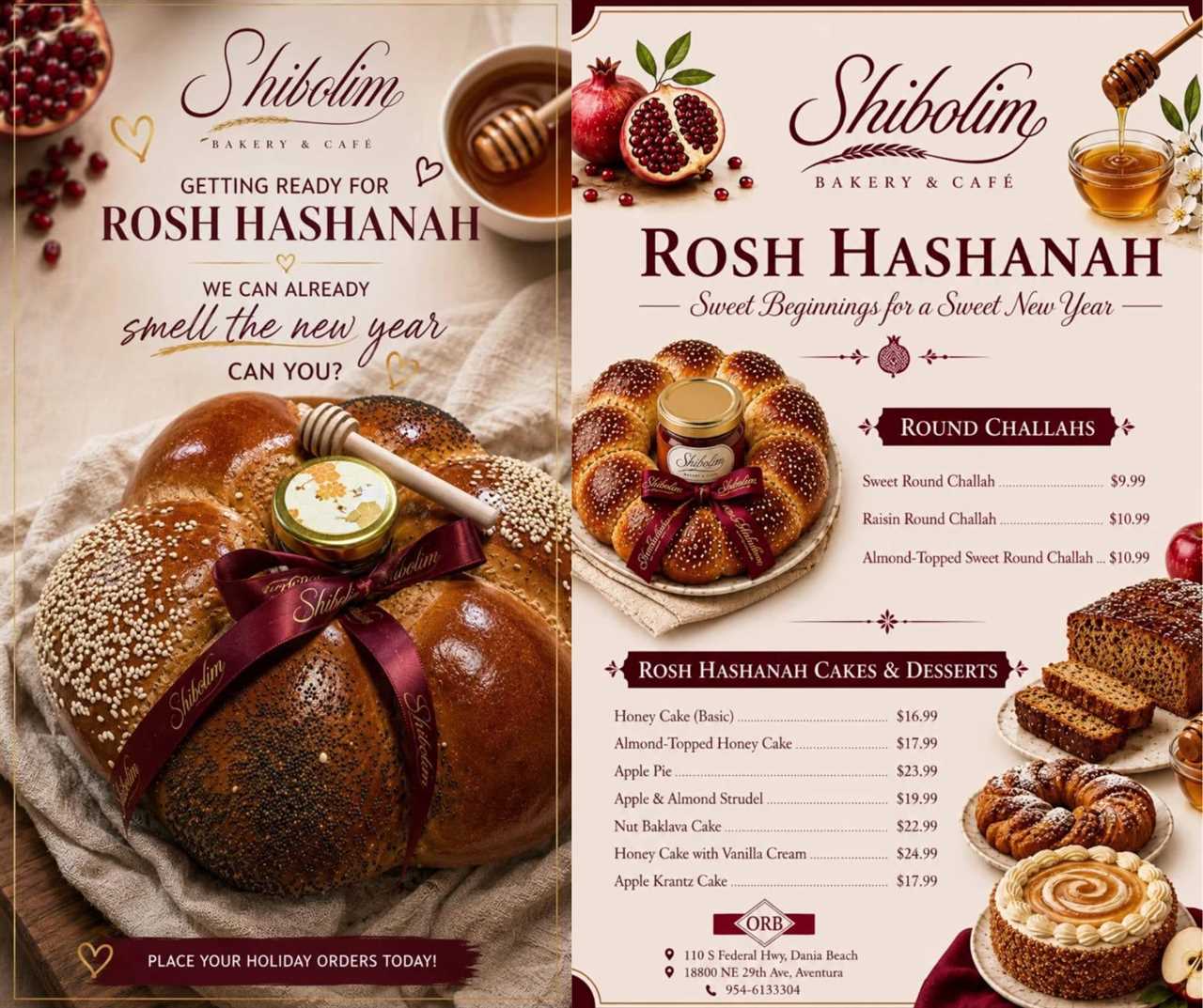 Holiday Menus