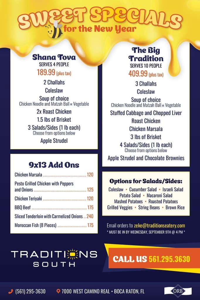 Holiday Menus