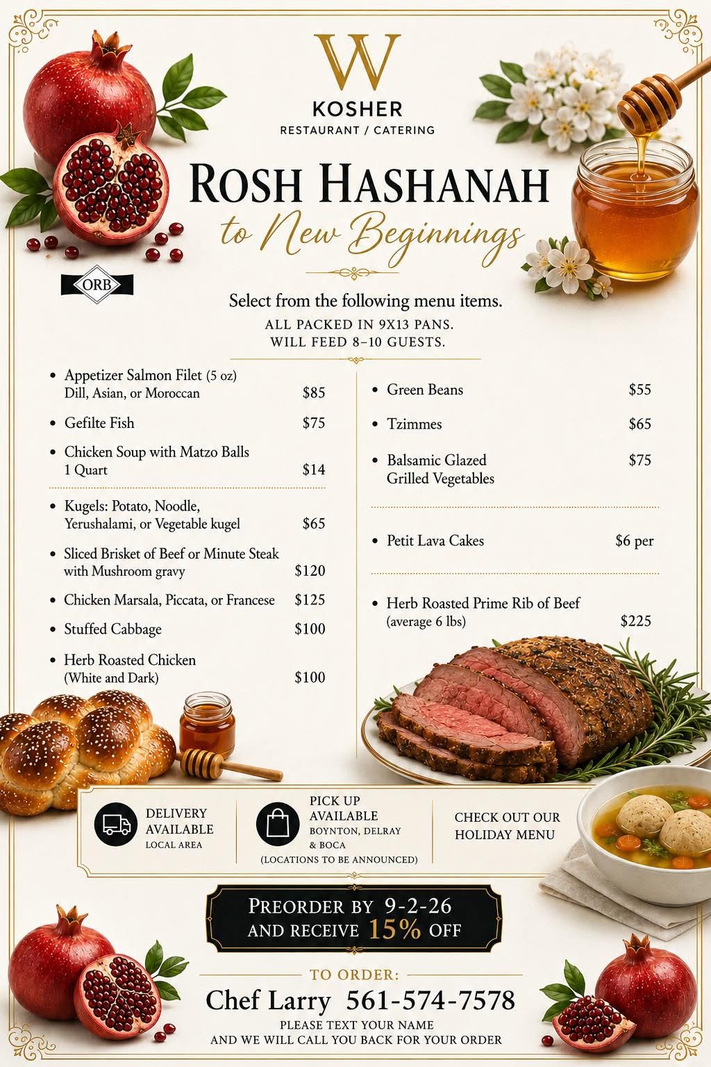 Holiday Menus