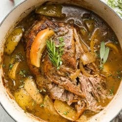 Apple Cider Pork Roast