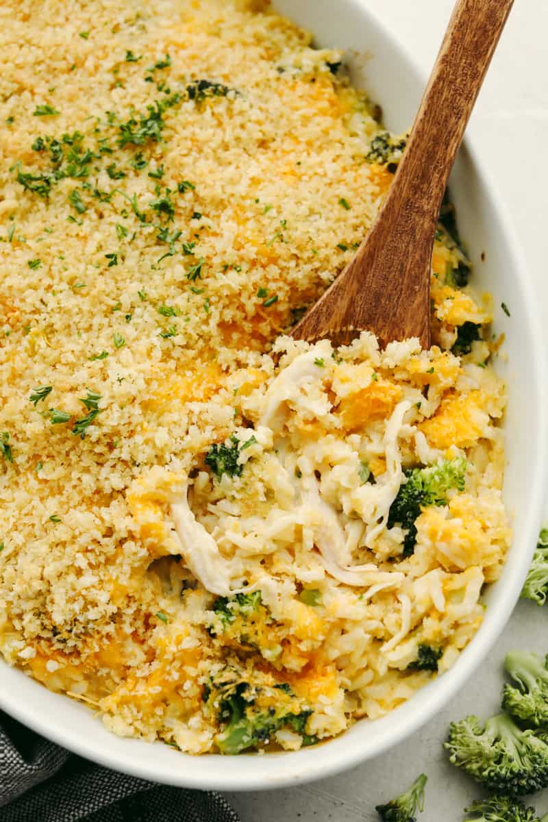 French Onion Hen and Rice Casserole